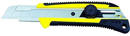 Tajima Cuttermesser (Cutter, Teppichmesser), 25mm Klinge, Dial-Blade-Lock – Hochleistungscutter – LC661Y
