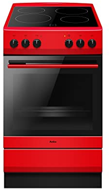 Amica SHC 11506 R NewSeries500TopDesign Elektro Freistehend Emaille Herd 68 Liter 500 mm