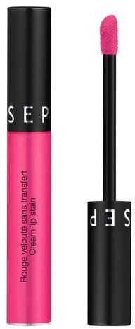 Sephora Cream Lip Stain lipstick, colour: Flamingo