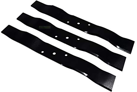 3 X 38,5 CM Messer für Stiga Villa Park Mulcher 100 100M 102 M 102M Rasentraktor - HQ Stahl