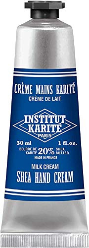 Institut Karite Paris So Wonderful Milk Cream Hand Cream 30 ml Tube Only, Metallic, Shea Butter, 1 count