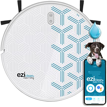 Robot aspirateur laveur connecté eziclean® Aqua Xpert S250 Animal