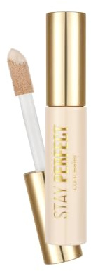 Flormar Stay Perfect Concealer – correttore liquido con applicatore jumbo – copriocchiaie correttore occhi idratante e coprente, texture cremosa & lunga tenuta – ideale per trucchi donna, 001 Fair