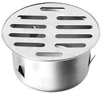 Removable Floor Drain Cover,Stainless Steel Round Flat Drain Grate Cover,Anti-clogging Floor Drain,Drain Covers Filter For Outdoor,Rooftop,Sinks Balcony 75mm