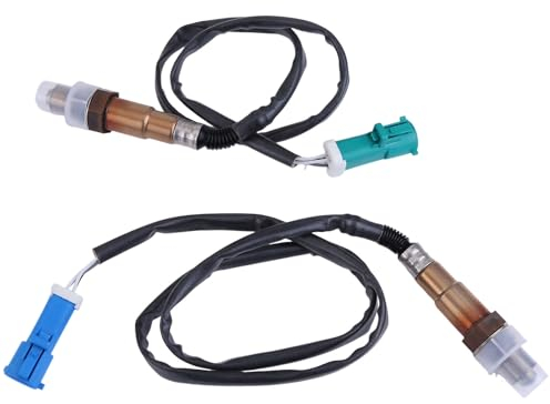 2 sonde lambda compatibili con C-Max DM2 Focus 2 3 Mondeo IV Galaxy S-Max Fiesta V 1.8 2.0 2.3 1.6 Ti 250-24976, 1327549, 1337922, 1346367, 1376445, 14845. 887, 1 5444, 450 mm + 750 mm