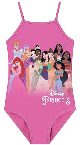 Disney Badeanzug Kinder Mädchen, Prinzessin Jasmine Schwimmanzug Mädchen, Aladdin Schwimmanzug Kinder, Von 2 Bis 10 Jahren