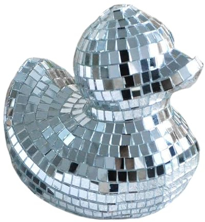 Discokula tårtdekoration, dekorativa diskokulor, reflekterande tårtdekoration i form av en discoanka, spegelglas skrivbordsdekoration, tårtdekorationer semester, bröllop, barer