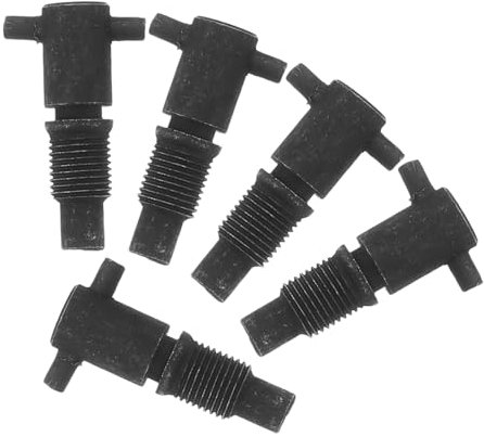 Didiseaon 5pièces Soupape De Décharge Et Vis De Rechange pour Crics Hydrauliques Vertical Sol Joint Étanchéité pour Automobile Et Véhicule