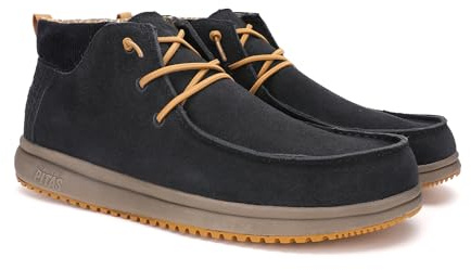 PITAS | DALLAS | Botas Hombre Casual | Botín Serraje | Bota Urbana Caña Baja | Mocasines | Náuticos Invierno | Zapatillas Casual | Zapatos sin Cordones | Calzado Walkinpitas | Marino 42