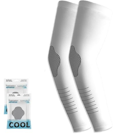 Outdoor Sports Sleeve Ice Silk Sunscreen Unisex Sleeves Long Gloves For Sun For Hand Protector Arm, Summer Ice Silk Sun Protection Arm Sleeves, Fingerless Long Gloves for Women, Driving, Sports
