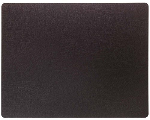Lind DNA, Tischset, Tablemat Square, in der Größe L 35x45cm, viereckig, Bull Braun, 98405