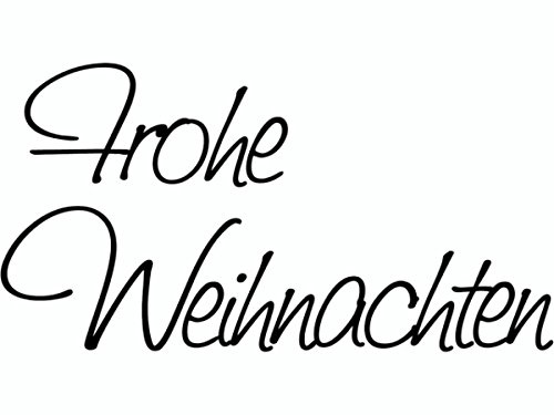 Knorr Prandell 1800401 - Stempel - Frohe Weihnachten, 7 x 3.8 cm