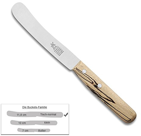 Windmühlenmesser Buckels Messer 11,8 cm Buche (Eisbuche)