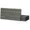 Laneetal 12 Pcs WPC Decking Boards Light Grey Terrace Decking Wood Plastic Composite Interlocking Flooring Weather Resistant 30 x 60 cm (2 m²)