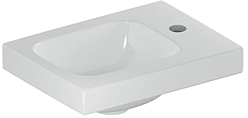 Geberit iCon Light Waschbecken 38x28x14 cm Weiß