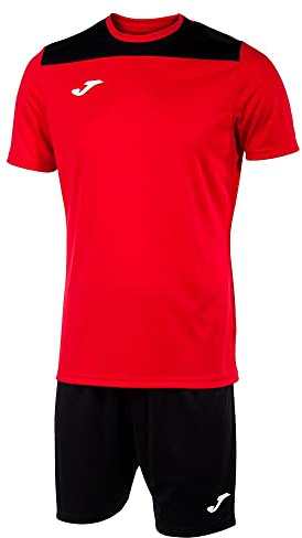 Joma Set phoenix ii rojo negro