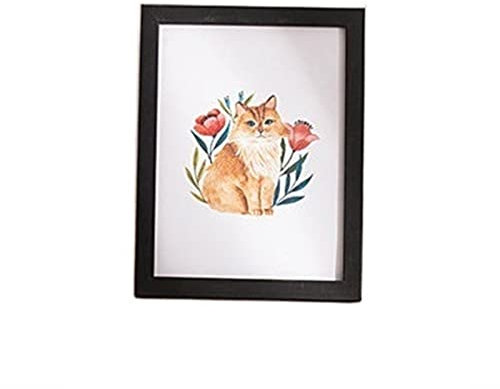 luckxuan Fotorahmen/Bilderrahmen Holzrahmen Schwarz weiße Farbfoto Frames Wandkunst Bilderrahmen Fotorahmen Leerrahmen (Color : C, Size : Photo 15.3 X 20.3)