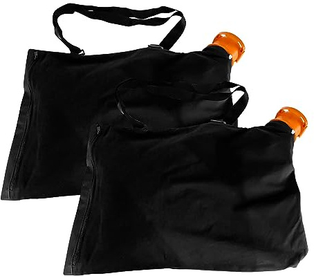 2 bolsas de recolección de hojas Trivac 50026858 WGBAG500 para aspiradora Worx, sustituye a WG500, WG501, WG502, WG505, WG508, WG509
