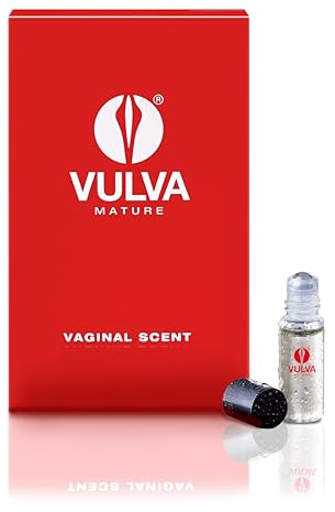 VULVA Mature, echter Vagina Duft reifer Lady mit Pheromonen, Aphrodisiakum | Duft einer reifen, dominanten Lady als Riechstoff · Lustmittel & Masturbationshilfe · Pheromon-Mischung · Made in Germany