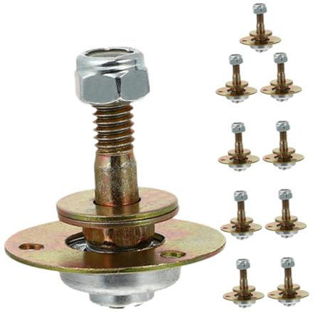 TOBBOMEY 10 Piezas Cojinetes Para Herrajes De Muebles Piezas De Conexión Para Cojinetes De Mecedoras Accesorios De Conexión Para Muebles Fácil Instalación Para De Sillas