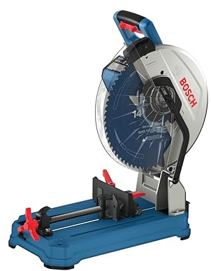 BOSCH GCD18V-14N 18V 14 Dry Cutting Saw, Cordless 14 Blade, Integrated Laser Guide, Tool-Free Adjustable Stop for Precision Cutting