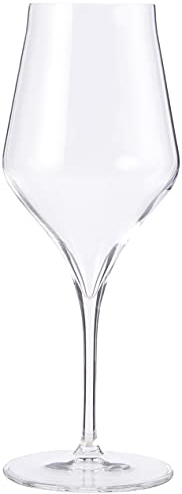 Luigi Bormioli 7540459 SUPREMO Calici da Vino in Cristallo Trasparente, 8.8 cm x 8.8 cm x 23.3 cm, Confezione da 6 Pezzi