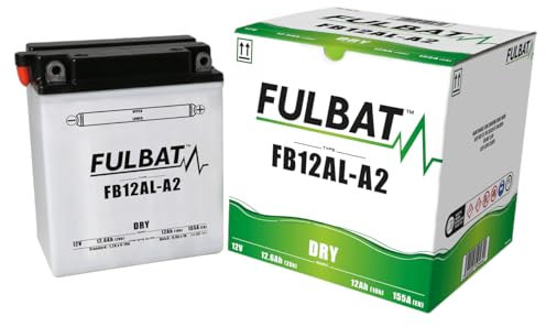 Batería FULBAT YB12AL-A2 12V 12Ah 165A Largo: 134 x Ancho: 80 x Alto 160 (mm)