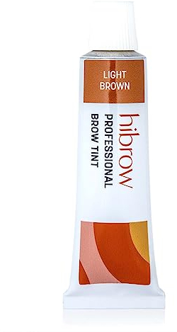 Hi Brow Professional Tint 15ml - Light Brown - Semi-Permanent Eyebrow Dye - Salon Quality Eye Brow Tinting