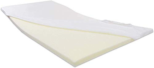 Dibapur VISCO Deluxe Topper - Memory Foam Matratzenauflage Viscoschaum RG 55-10 cm Kern - EIN­füh­rungs­Preis - (80 x 190 cm)