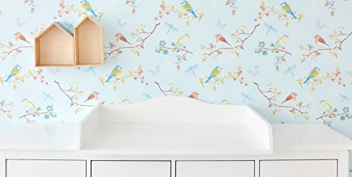 KraftKids Wickelaufsatz weiß, passend für breite IDANÄS Kommode bis 124 cm, mit breiter Blende