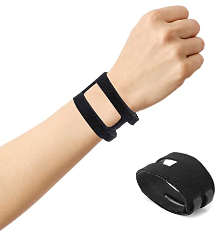 Mezeic Wrist Brace for TFCC Tear, Ultra Thin Adjustable Wrist Support Wrist Bandage for Wrist Pain, TFCC Injuries, Weight Bearing Strain, Exercise (1Pc, One Size)