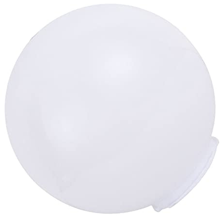 Luxshiny Lampenschirm Außen Rund Acryl Lichtabdeckung Ersatzglas Kugel 7.87 Zoll 20 Cm Für Wandlampe Kronleuchter Innenbeleuchtung