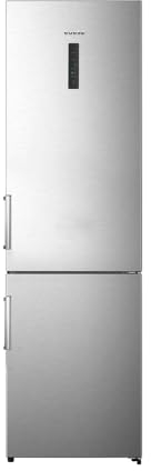 EDESA Frigorífico EFC-2035 NF EX combi Total No Frost de 2m con Regulación electrónica de temperatura independiente Control electrónico táctil LED Maneta integrada en puerta Ancho 59.5 Color Inox