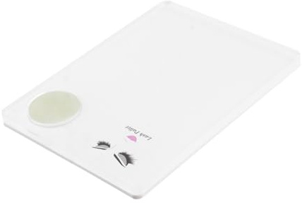 POPETPOP 3stücke Wimpernverlängerung Palettenset Mit Grüner Jadeplatte Wimpern Grafting Hilfsmittel Für Anfänger Und Profis Optimiert Die Effizienz Sorgt Für Angenehme Anwendung Für