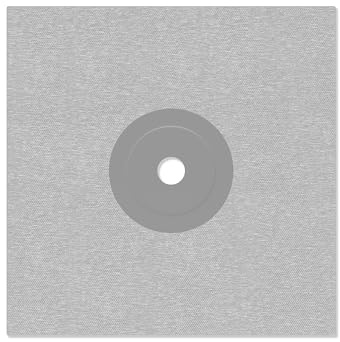 Isolbau Wandmanschette P3 Grau - 100 Stück 120 mm Dichtband - Wasserdichte Manschette für Sanitär, Dusche, Bad, Fliesen, Abdichtung Dichtmanschette für Innen- & Außenbereich