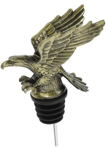 ABOOFAN Eagle Wine Pourer Zinc Alloy Wine Bottle Pourer Spout for Home Bar Kitchen Practical Use