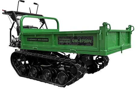 Grünwelt GW-B750H - Mini carriola idraulica, 750 kg, 7PS
