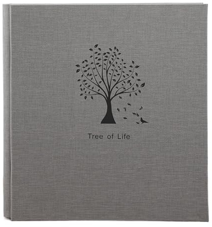 ZFIHAV Album Fotografico Album Fotografico in Stile Inserto in Pelle di Grande capacità con Pagine Modellate da 6 Pollici, Perfetto for ricordi di Famiglia e di Crescita, 800 Tasche