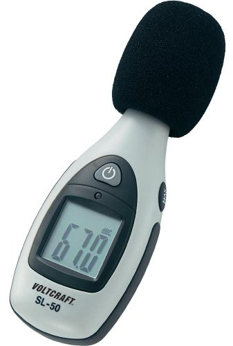 Voltcraft Schallpegel-Messgerät SL-50 30-130 dB 30Hz - 4kHz Kalibriert nach Werksstandard (ohne Z