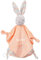 LALALO FEHN Hase Schmusetuch mit Namen Bestickt, Baby & Kleinkinder Spielkamerad & Einschlafhilfe, Schmusetuch Stofftier-Schnuffeltuch personalisiert, Kuscheltuch Geschenkidee Mädchen, Deluxe