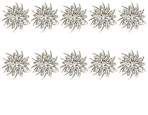 Anelli portatovaglioli Portabicchieri del tovagliolo del rhinestone Fiore del supporto del titolare per il compleanno di nozze Accessori di lino della tavola di Pasqua 1 0PCS. Decorazione