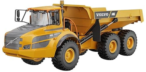 s-idee® E591-003 Volvo Rc 6WD Kipplaster Kipper Dump Truck ferngesteuert 1:20 LKW 6WD Kipplader Double E CADA E-591