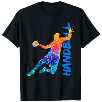 Homme Sport Drôle Handball Handballeur T-Shirt