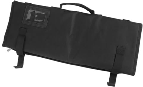 ELAYARD Borsa Porta Da Esterno Oxford Zaino Per Chef Con Tracolla Regolabile Per Campeggio e Attività Outdoor Nero Con Ampio Spazio Di Stoccaggio Per Utensili Da Cucina