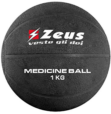 Zeus Palla Medica 1-2-3-4-5 kg Palestra Allenamento Fitness Body Building (1 kg.)