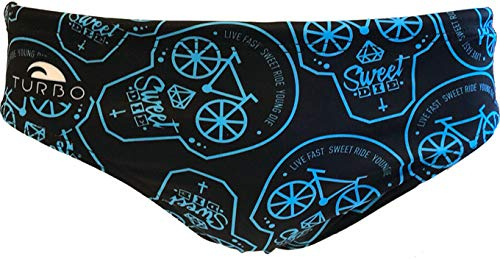 Turbotronic 730538 – Bañador de Hombre, Hombre, 730538, Negro/Multicolor, Extra-Large