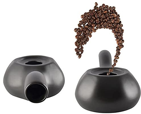KELUNIS Handmade Ceramic Coffee Roaster Pot Coffee Bean Roasting Baking Machine Need Fire Source Gas Stove/Kerosene Lamp To Roast