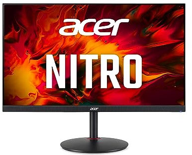 Acer Nitro XV271UM3Bmiiprfx 27-inch Gaming Monitor - IPS Panel, 2560 x 1440, 0.5ms, 180Hz, FreeSync Premium, HDR 10, DP, HDMI, Height Adjustable