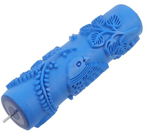Uonlytech 7-Inch Decorative Paint Roller Patterned Texture Roller for Wall Painting Art with Easy Application and Smooth Finish