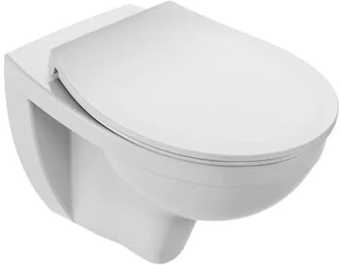 WC suspendu sans bride JACOB DELAFON Patio + abattant extra plat